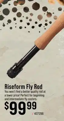Cabela's White River Riseform Fly Rod offer