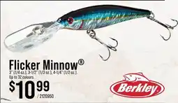 Cabela's Berkley Flicker Minnow offer