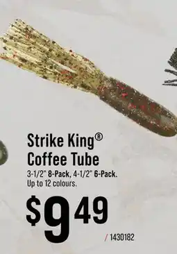 Cabela's Strike King Coffee Tube offer