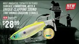 Cabela's Rapala Claptail offer