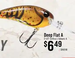 Cabela's Bomber Deep Flat A offer