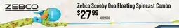 Cabela's Zebco Scooby Doo Floating Spincast Combo offer