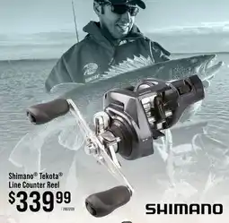 Cabela's Shimano Tekota Line Counter Reel offer
