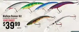 Cabela's Walleye Runner Kit offer