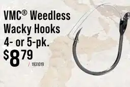 Cabela's VMC Weedless Wacky Hooks offer