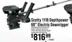 Cabela's Scotty 1116 Depthpower 60 Electric Downrigger offer