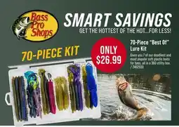 Cabela's Bass Pro Shops 70-Piece Best Of Lure Kit offer