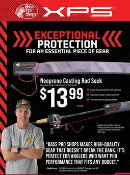 Cabela's XPS Neoprene Casting Rod Sock offer