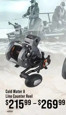 Cabela's Okuma Cold Water A Line Counter Reel offer