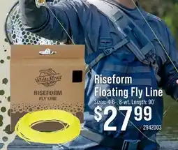 Cabela's White River Fly Shop Riseform Floating Fly Line offer