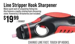 Cabela's Bass Pro Shops Line Stripper Hook Sharpener offer