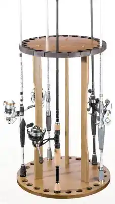 Cabela's Round Floor Rod Rack offer