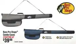 Cabela's Bass Pro Shops Combo Cases offer