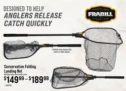 Cabela's Conservation folding landing net offer