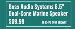 Cabela's Boss Audio Systems 6.5 Dual-Cone Marine Speaker offer