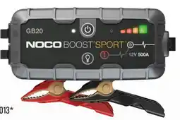Cabela's Boost + UltraSafe Lithium Jump Starter GB20 offer