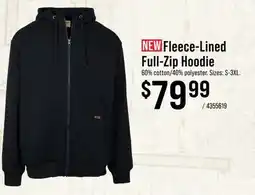 Cabela's RedHead Fleece-Lined Full-Zip Hoodie offer
