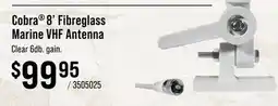 Cabela's Cobra 8' Fibreglass Marine VHF Antenna offer