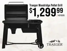 Cabela's Traeger Woodridge Pellet Grill offer