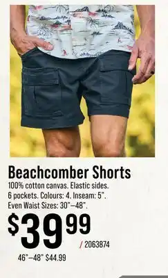 Cabela's Redhead Beachcomber Shorts offer