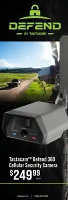 Cabela's Tactacam Defend 360 Cellular Security Camera offer