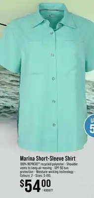 Cabela's Marina Short-Sleeve Shirt offer