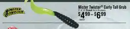 Cabela's Mister Twister Curly Tall Grub offer