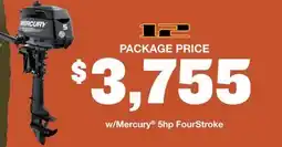 Cabela's w/Mercury 5hp FourStroke offer
