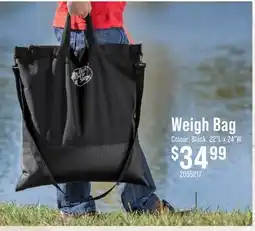 Cabela's Bass Pro Shops Weigh Bag offer