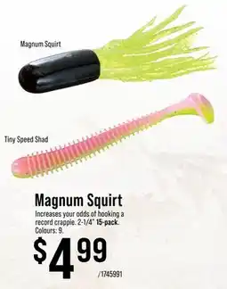 Cabela's Magnum Squirt offer