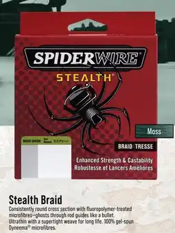 Cabela's SpiderWire Stealth Braid Fishing Line offer