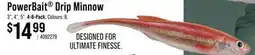 Cabela's Berkley PowerBait Drip Minnow offer