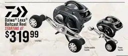 Cabela's Daiwa Lexa Baitcast Reel offer