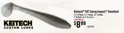 Cabela's Keitech FAT Swing Impact Swimbait offer