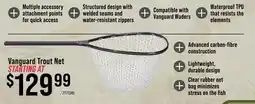 Cabela's Vanguard Trout Net offer