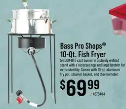 Cabela's Bass Pro Shops 10-Qt. Fish Fryer offer