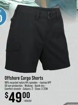 Cabela's World Wide Sportsman Offshore Cargo Shorts offer