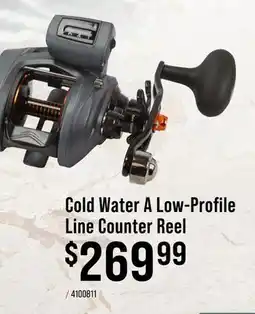 Cabela's Okuma Cold Water A Low-Profile Line Counter Reel offer