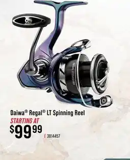 Cabela's Daiwa Regal LT Spinning Reel offer