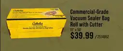 Cabela's Cabela's Commercial-Grade Vacuum Sealer Bag Roll with Cutter offer