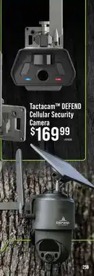 Cabela's Tactacam DEFEND Cellular Security Camera offer