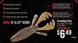 Cabela's Bass Pro Shops Crawdigy Bug offer