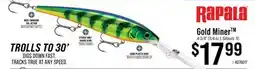 Cabela's Rapala Gold Miner offer