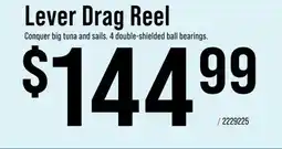 Cabela's Offshore Angler Lever Drag Reel offer