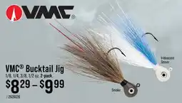 Cabela's VMC Bucktail Jig offer