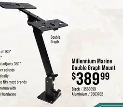 Cabela's Millennium Marine Double Graph Mount offer