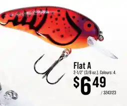 Cabela's Bomber Flat A Crankbait offer