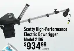 Cabela's Scotty High-Performance Electric Downrigger Model 2106 offer
