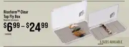 Cabela's White River Fly Shop Riseform Clear Top Fly Box offer