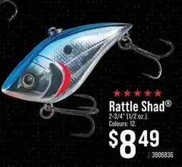Cabela's Rattle Shad offer